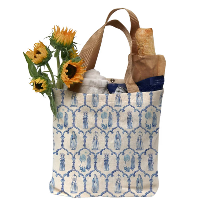 Catholic Tote Bag | All the Marys Print, Marian Apparitions