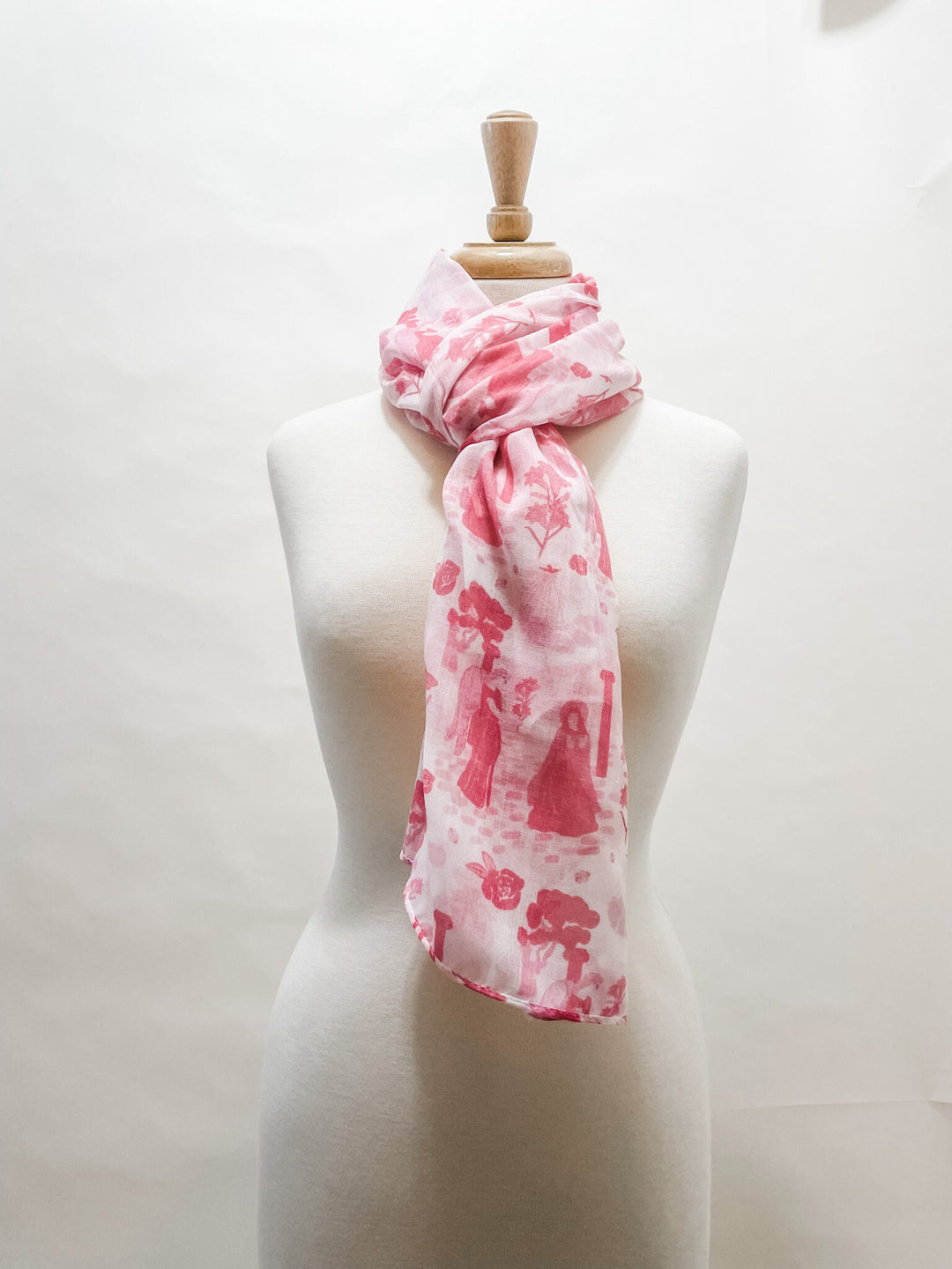 Our Lady of the Annunciation Catholic Scarf | Catholic Fashion Scarf