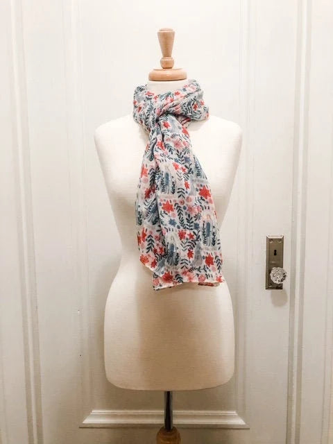 Our Lady of Lourdes Catholic Fashion Scarf