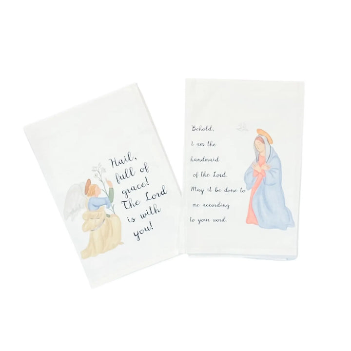 Catholic Magnificat Hand Towels