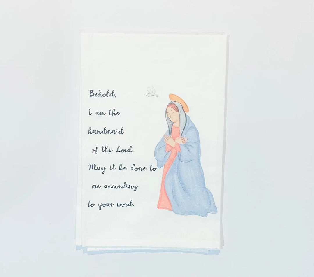 Catholic Magnificat Hand Towels