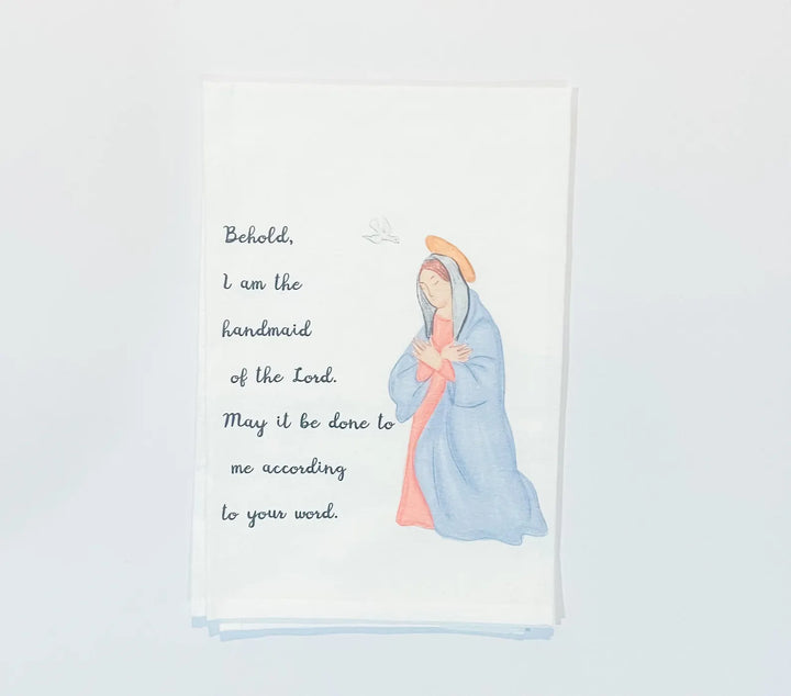 Catholic Magnificat Hand Towels
