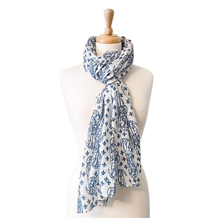 Our Lady Scarf | Catholic Miraculous Medal, Marian Gift