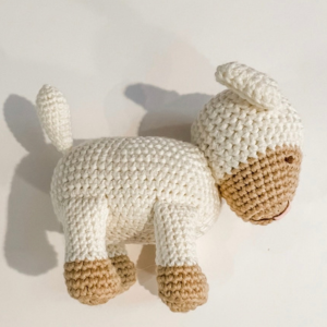Lamb of God | Hand Crocheted Lamb | Catholic Lamb Toy