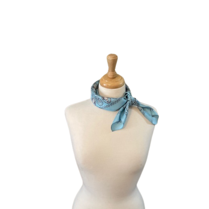 Luxury Italian Silk Catholic Bandana