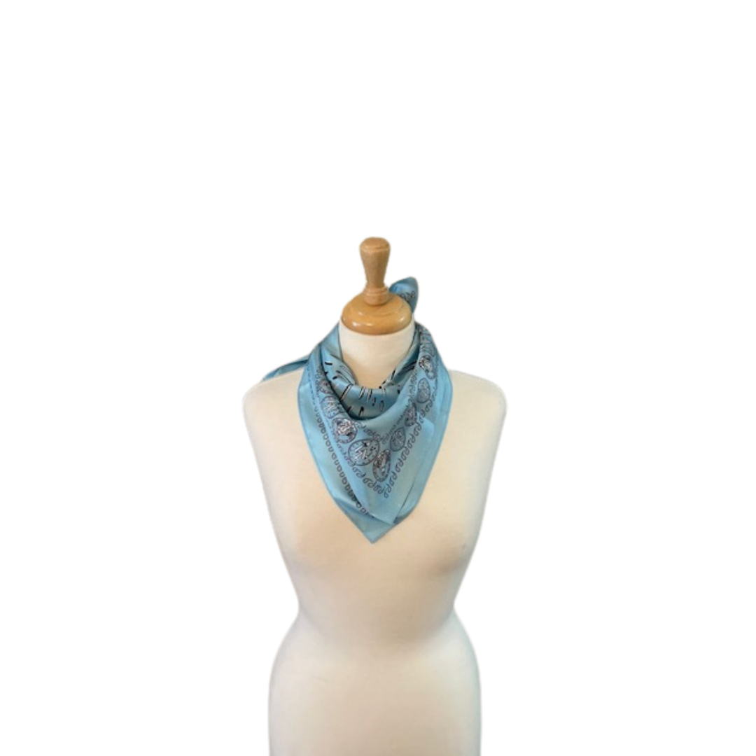 Luxury Italian Silk Catholic Bandana