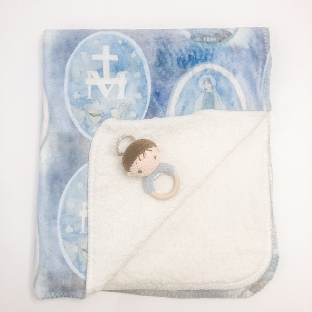 Child Jesus Baby Rattle-Handmade Pima Cotton