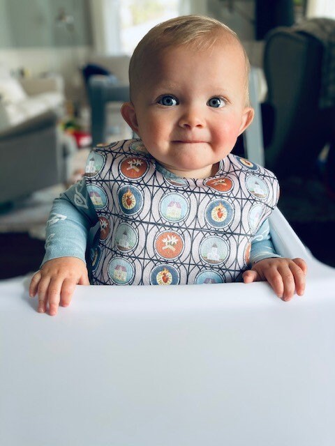 St. Joseph Catholic Baby Bib, Year Cotton Gift