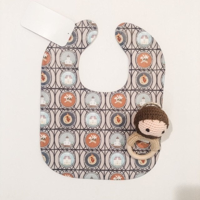 St. Joseph Catholic Baby Bib, Year Cotton Gift