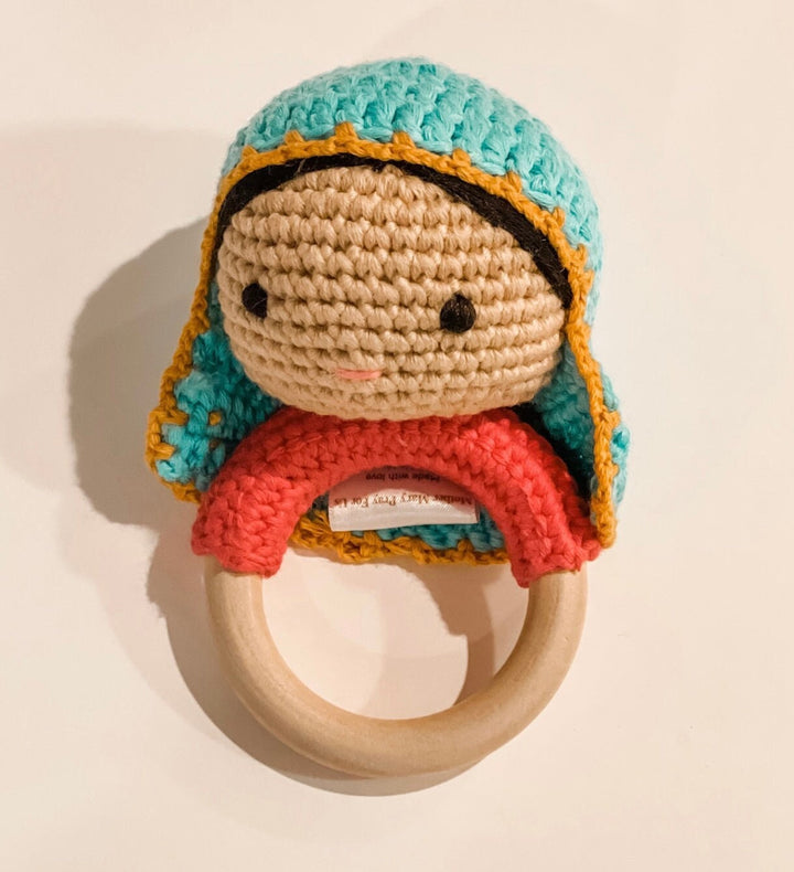 Our Lady of Guadalupe Rattle | Mary Rattle | Catholic Rattle