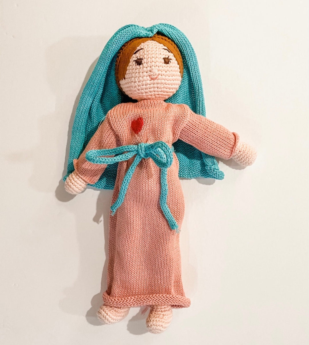 Holy Family with Infant Jesus | Mary on the Mantle | St. Joseph Doll | Blessed Mother Doll | Nativity Doll Set | Christmas Dolls |