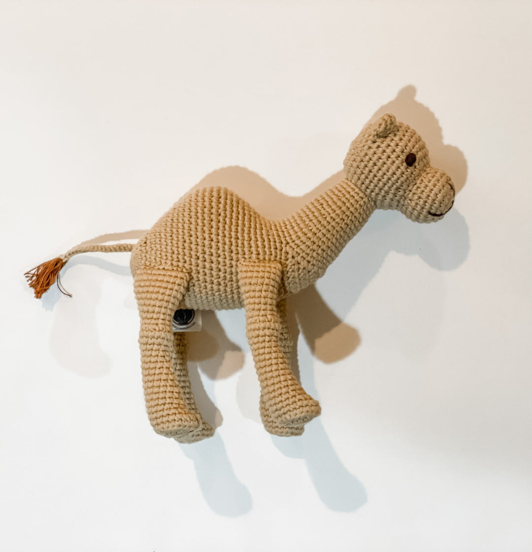 Knit Baby Camel Doll | Pima Cotton Nativity Set