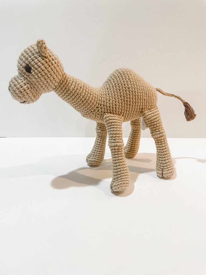 Knit Baby Camel Doll | Pima Cotton Nativity Set