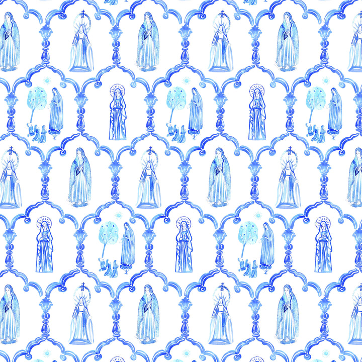Mary Apparition Apron | Our Lady of Guadalupe, Fatima Print