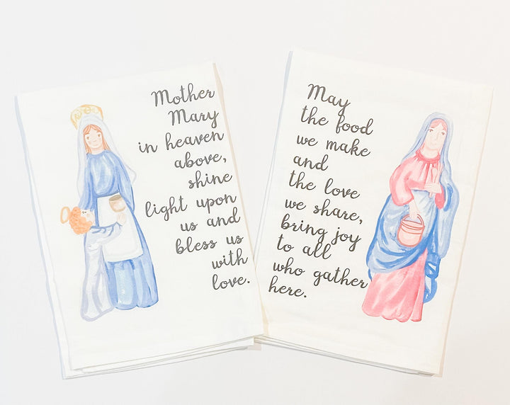 Kitchen Madonna Hand Towels | Mary&