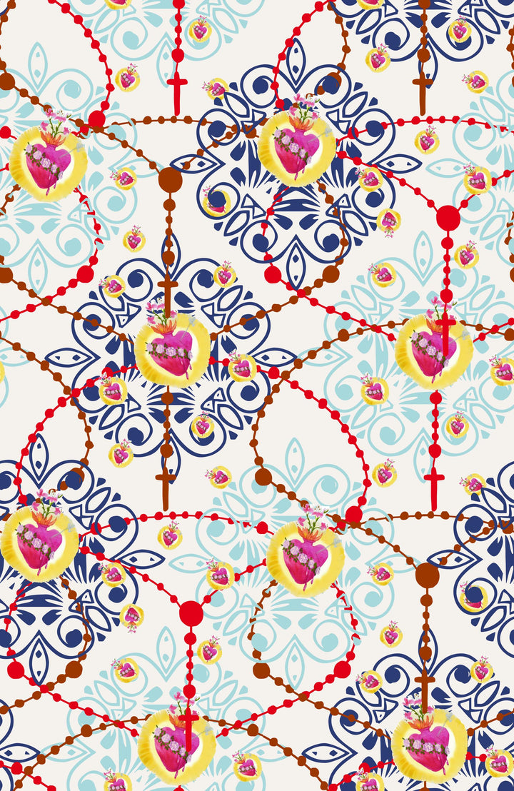 Our Lady of the Rosary Scarf | Catholic Miraculous Medal