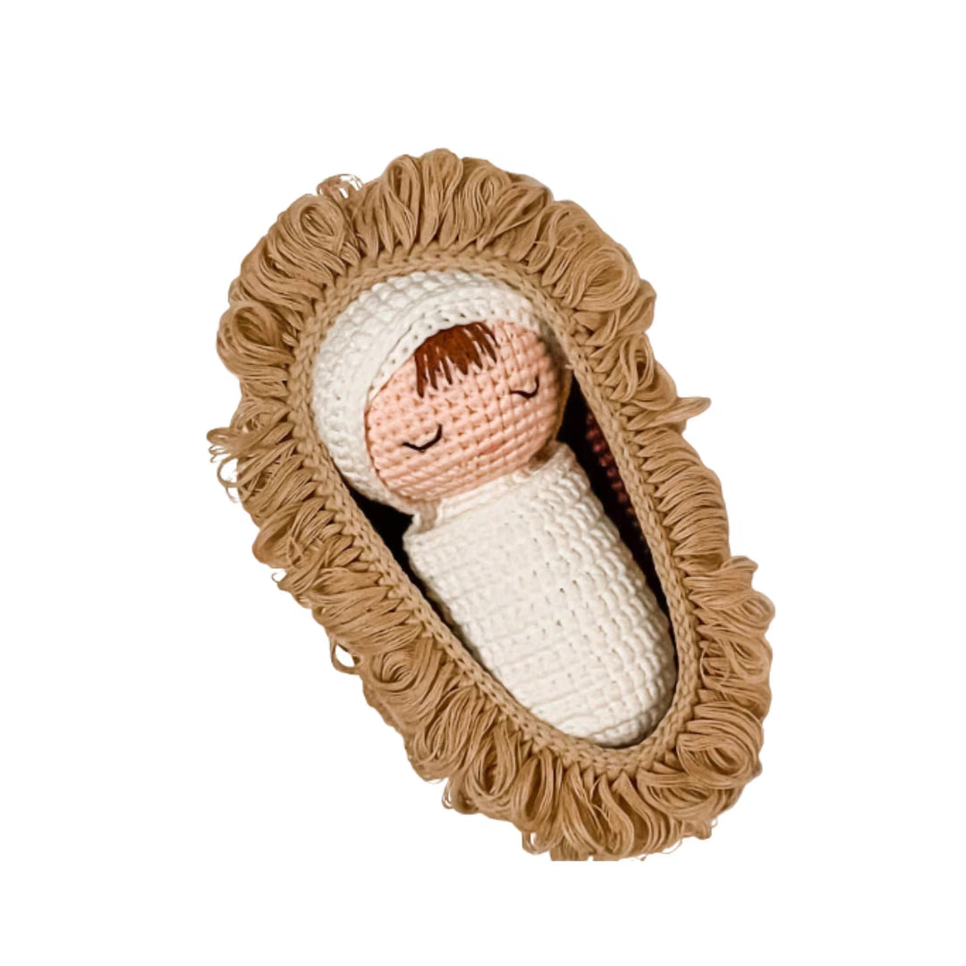 Infant Jesus and manger
